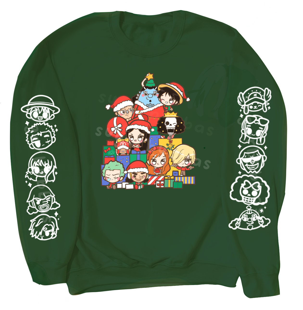 Holiday Cheer with the Strawhats Graphic Apparel WITH SLEEVES