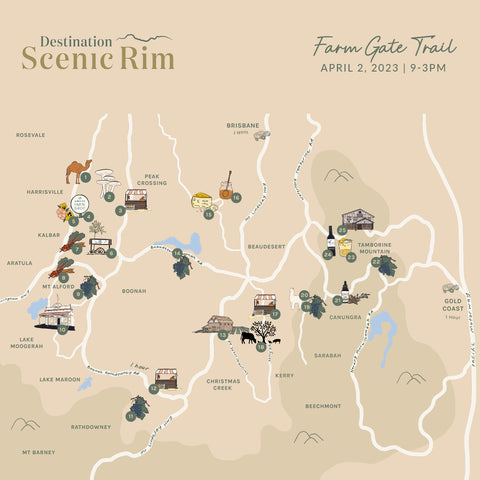 Farm Gate Trail Map