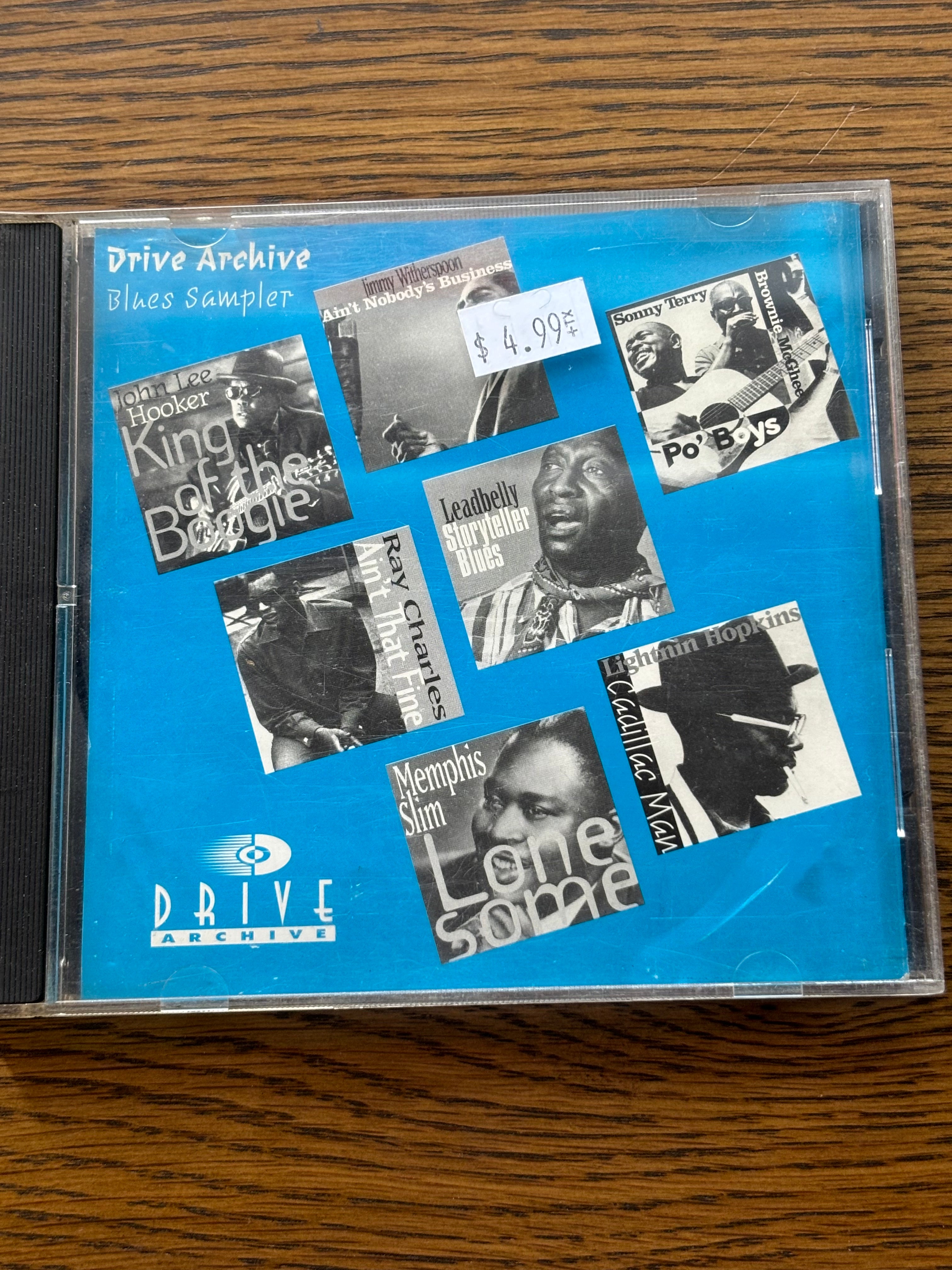 Drive Archive - Blues Sampler CD