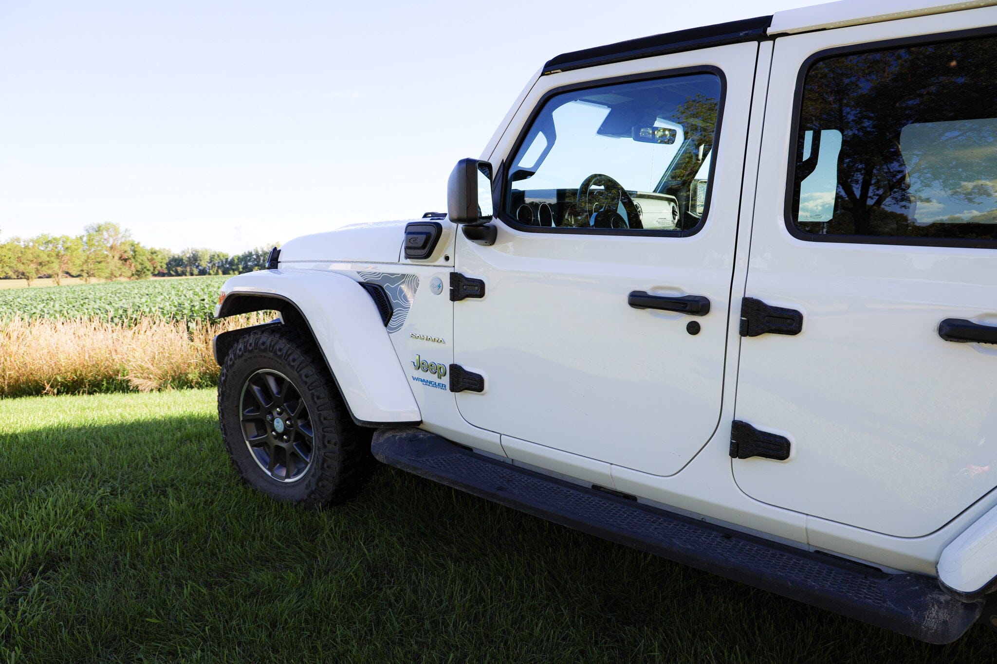 2018-on Wrangler and Gladiator Door Hinge covers – THREEDOM