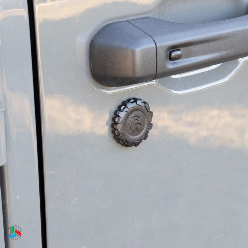 Limited Edition 2007 - 2018 JK Wrangler Keyhole Caps,