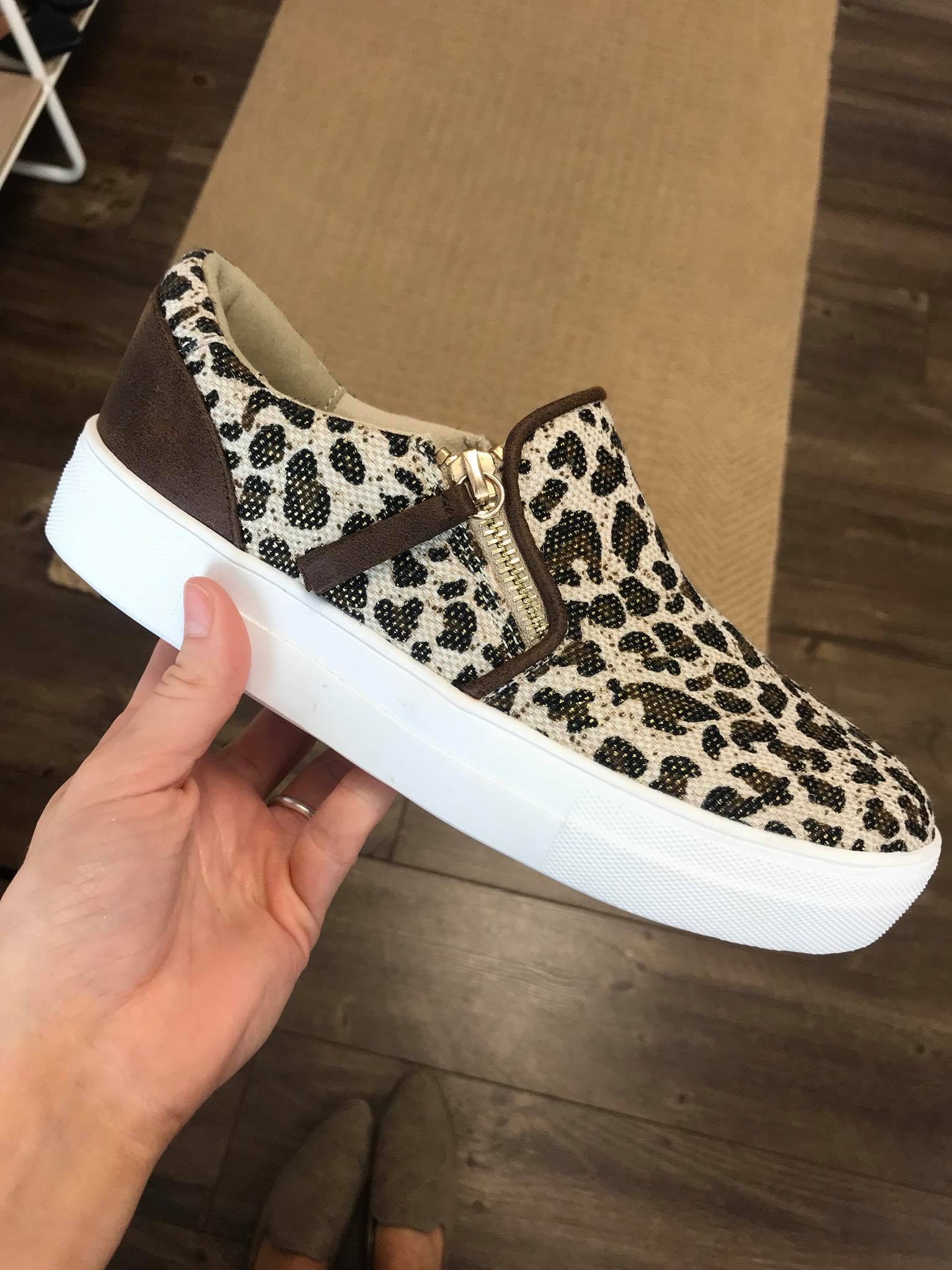 Not Rated Timbre Sneakers- Leopard 