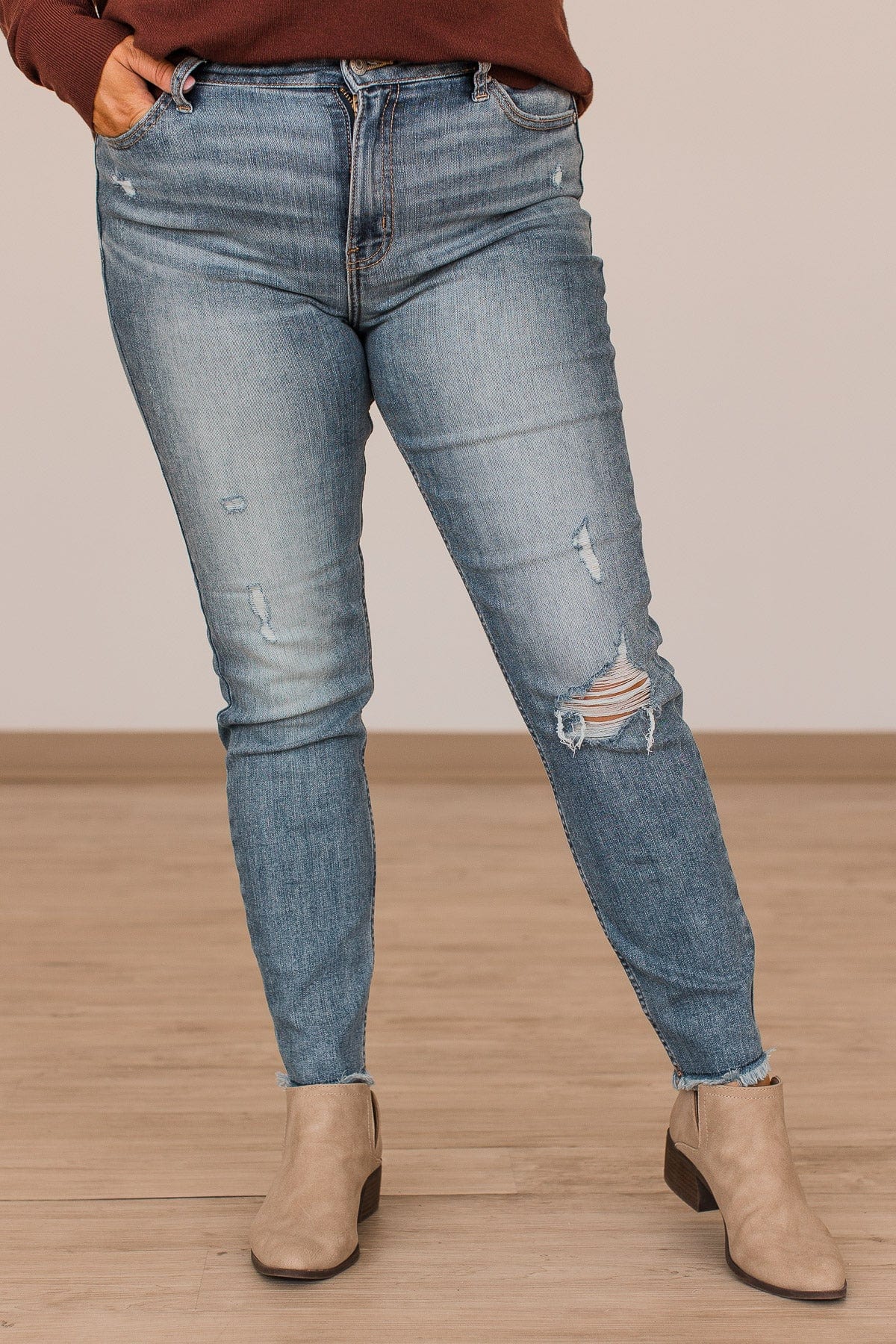 Eunina Skinny Jeans- Margot Wash – The Pulse Boutique