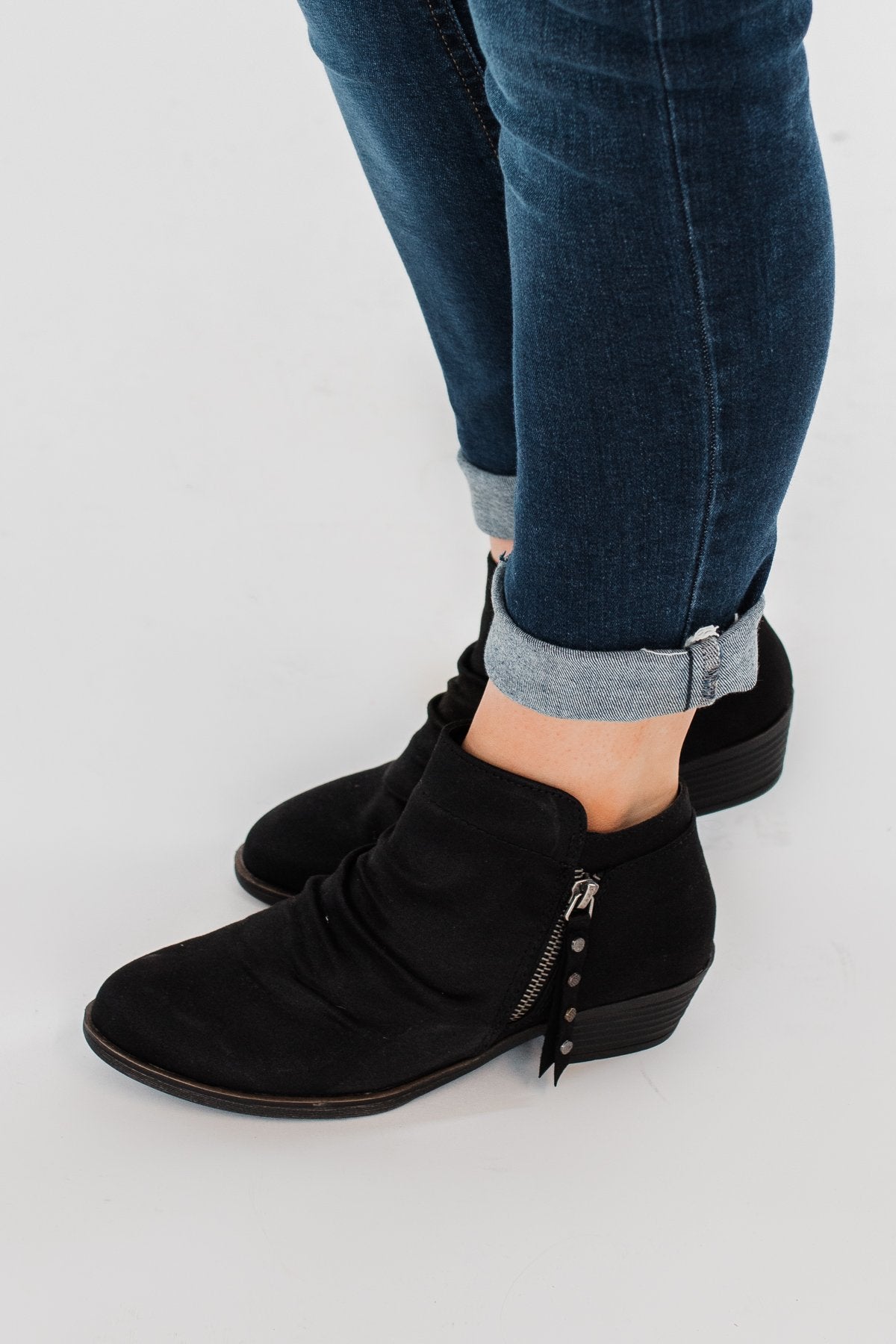 Rampage Wallace Booties- Black – The 