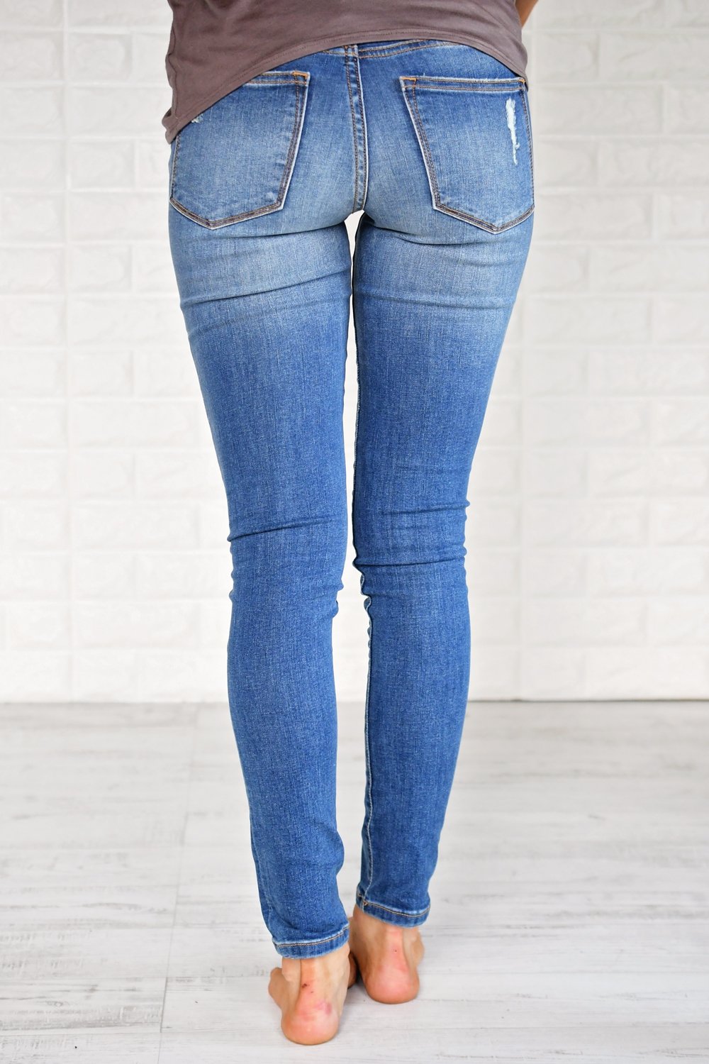 sneak peek trouser jeans