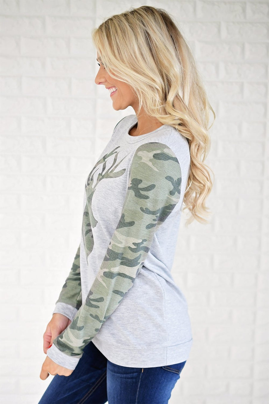 Camo is My Favorite Color Sweater – The Pulse Boutique