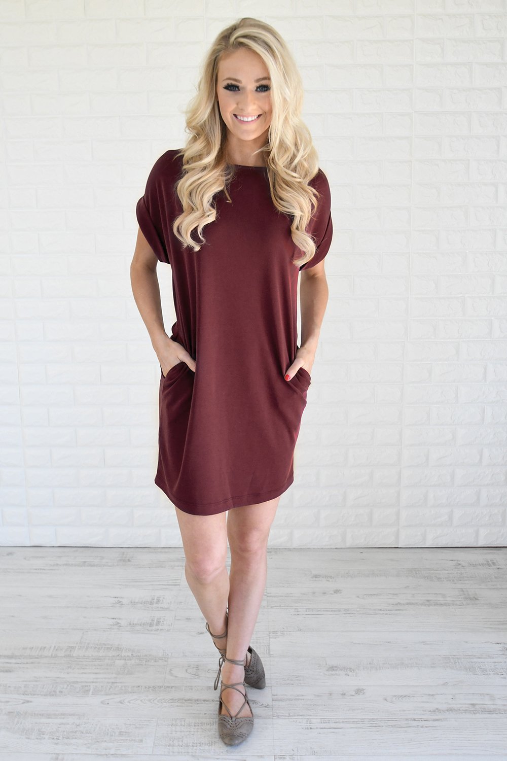 Effortlessly Classy T-Shirt Dress – The Pulse Boutique