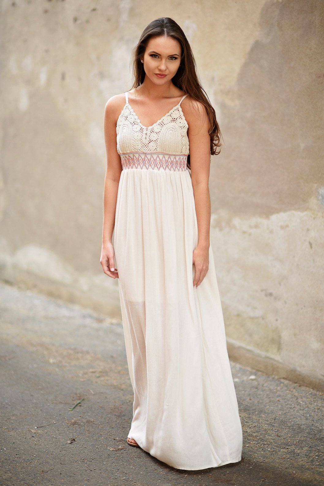 Cream Crochet Maxi Dress – The Pulse Boutique