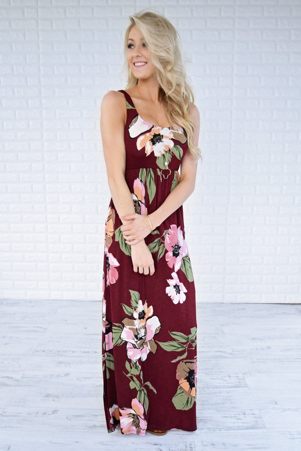 Bora Bora Babe Floral Maxi Dress – The Pulse Boutique