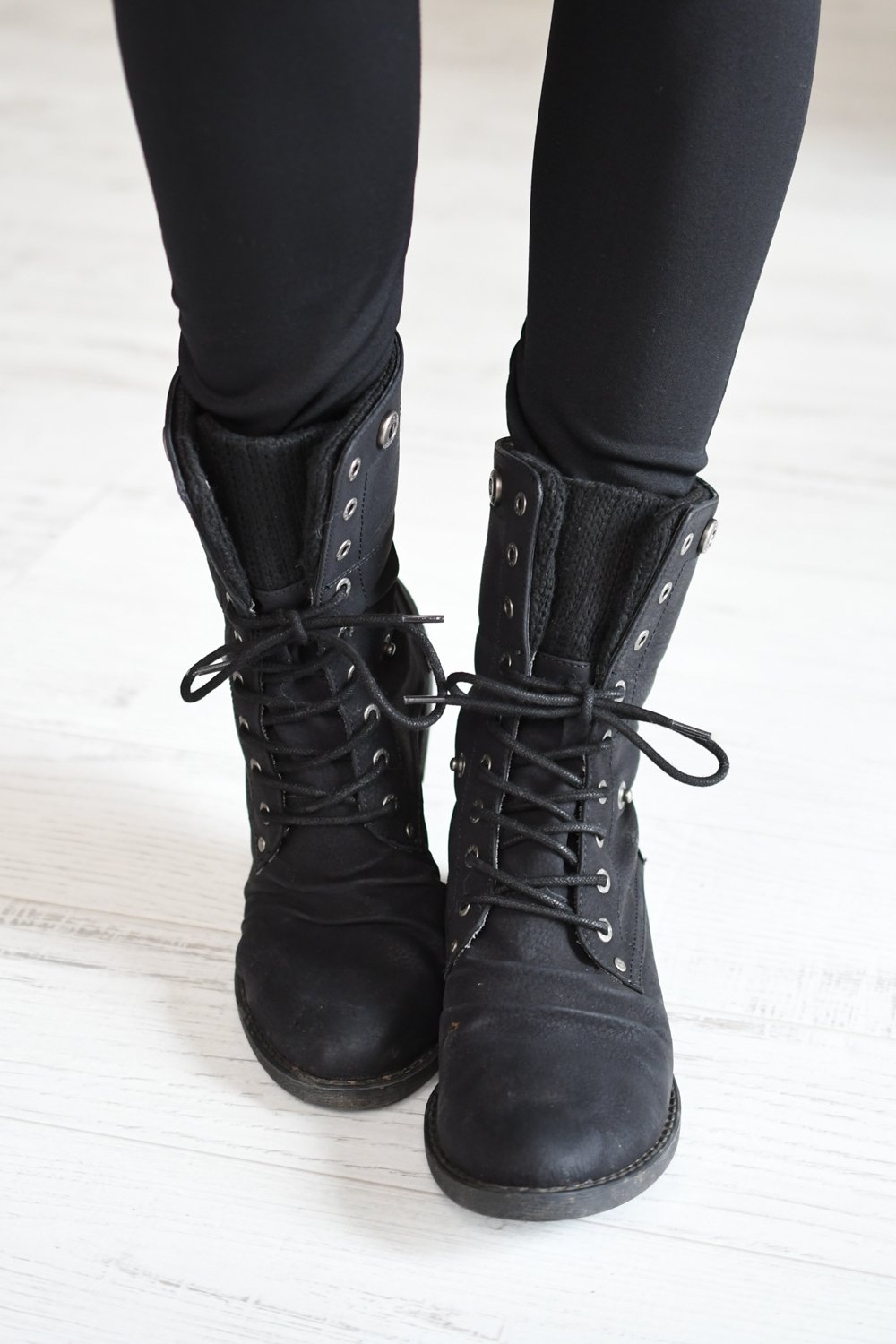 Alexi Blowfish Black Boots – The Pulse 