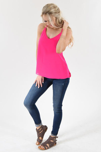 Welcome to Paradise Top ~ Pink – The Pulse Boutique
