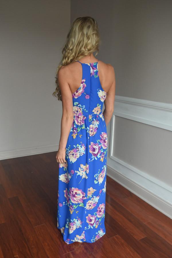 Everly Maxi ~ Feeling Magical in Royal – The Pulse Boutique