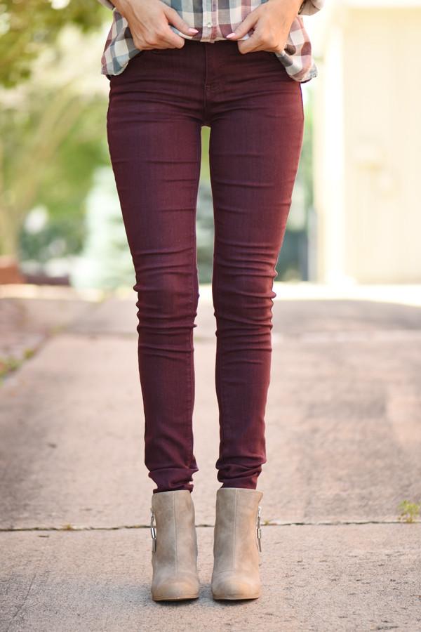 Calypso Pants ~ Burgundy – The Pulse Boutique