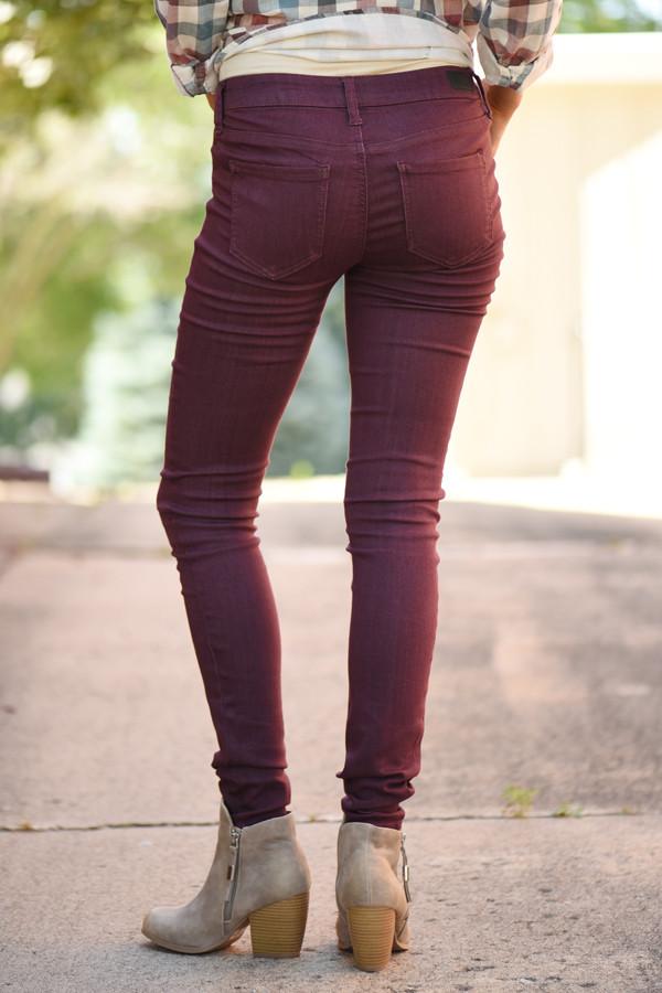 Calypso Pants ~ Burgundy – The Pulse Boutique