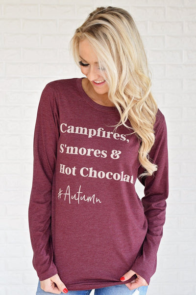 #Autumn Long Sleeve Tee – The Pulse Boutique