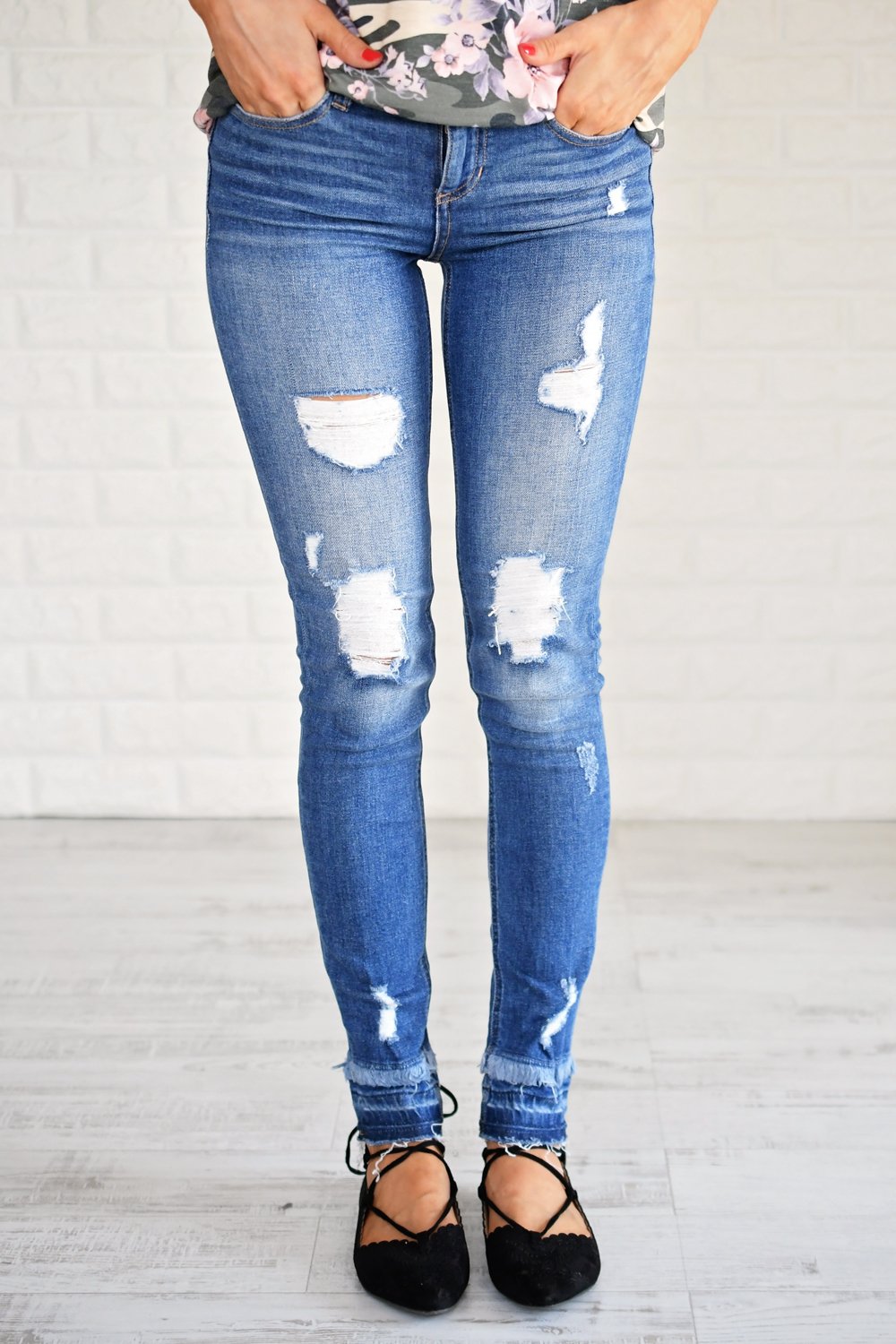 sneak peek jeans