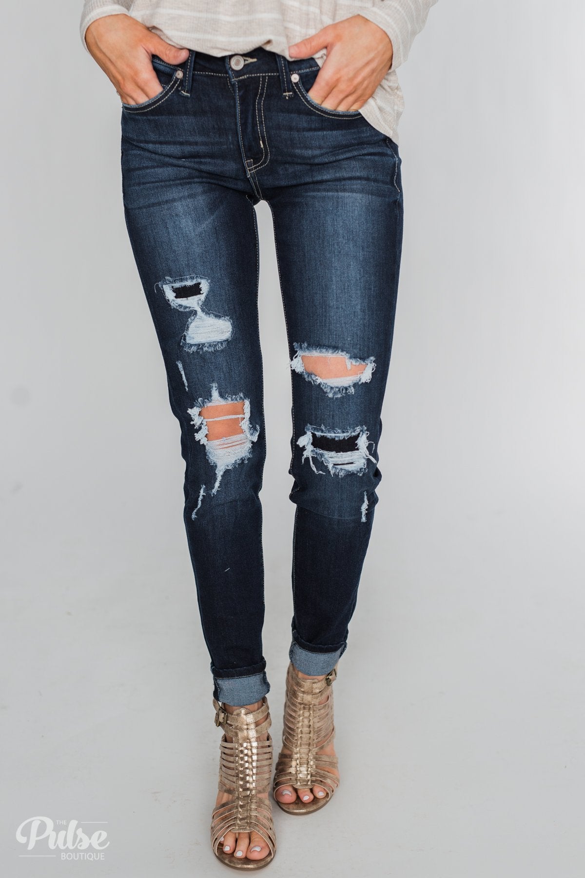 KanCan Jeans- Paisley Wash – The Pulse Boutique