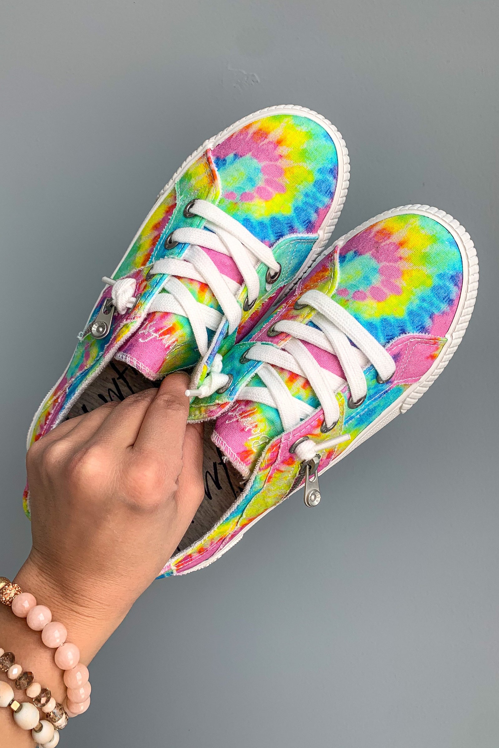 Blowfish Fruit Sneakers- Tie Dye Canvas - The Pulse Boutique