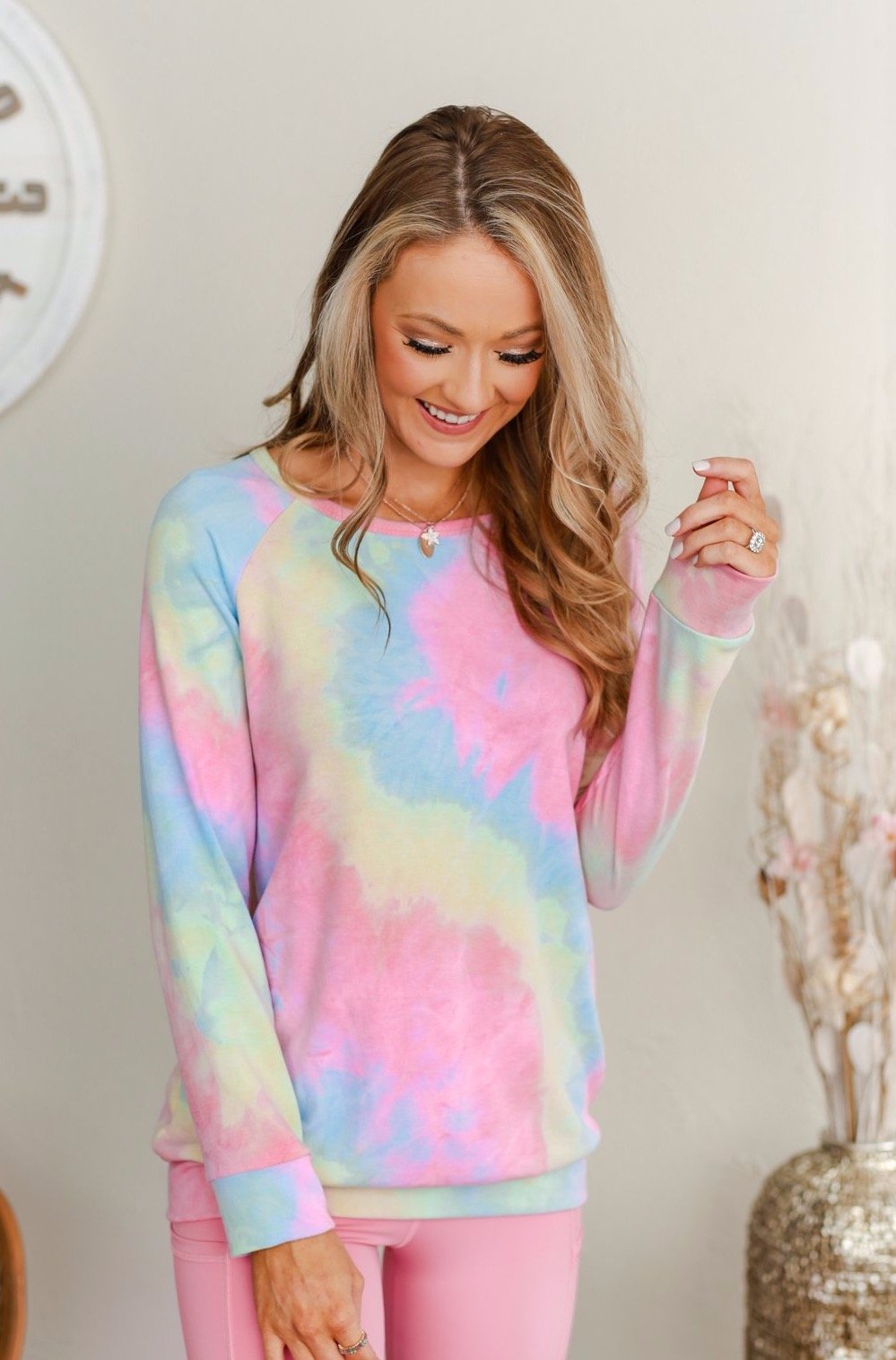 Searching For Sunshine Tie Dye Top- Rainbow – The Pulse Boutique