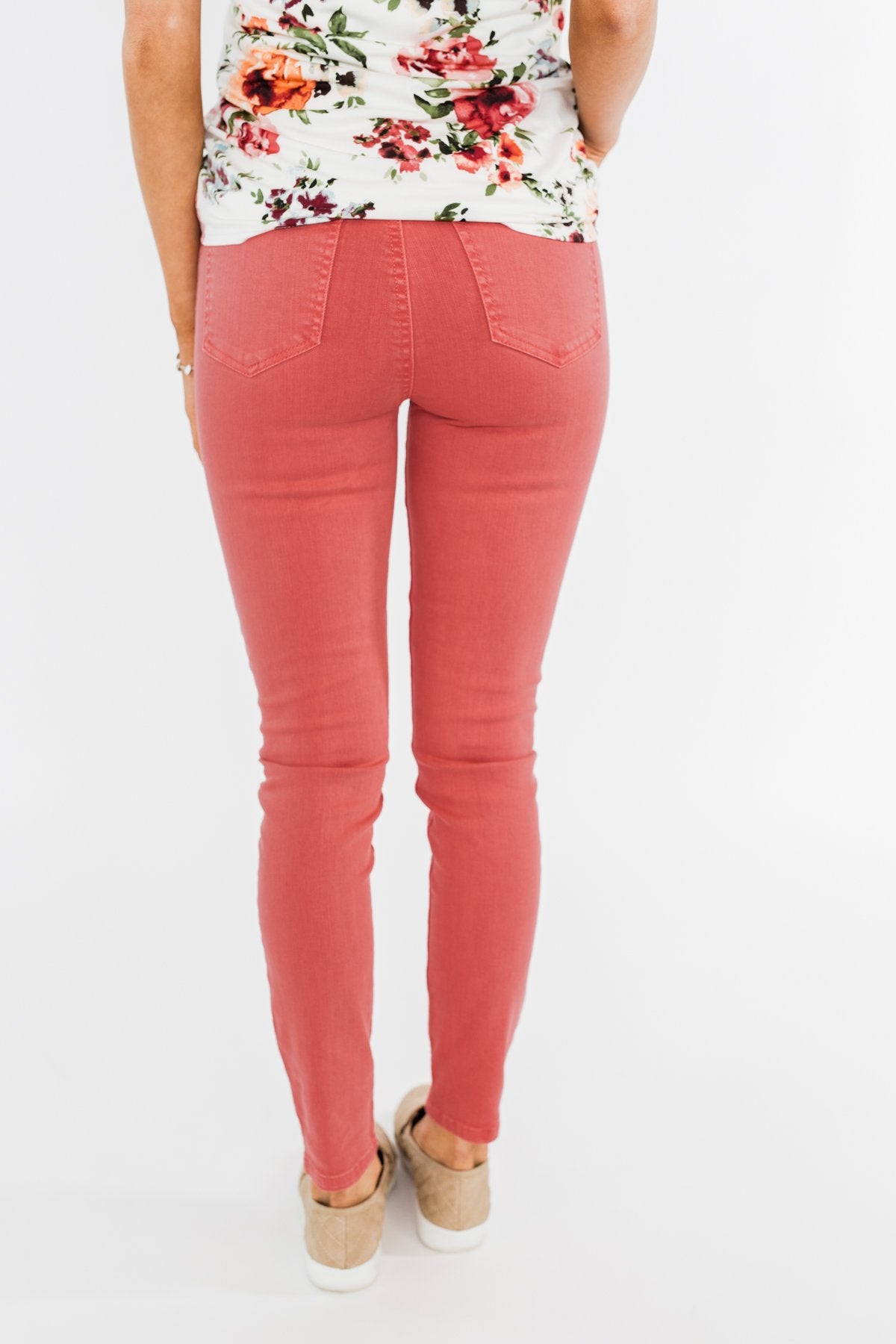 jeans coral