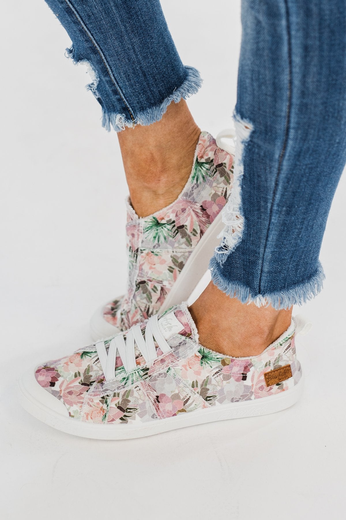 off white floral sneakers