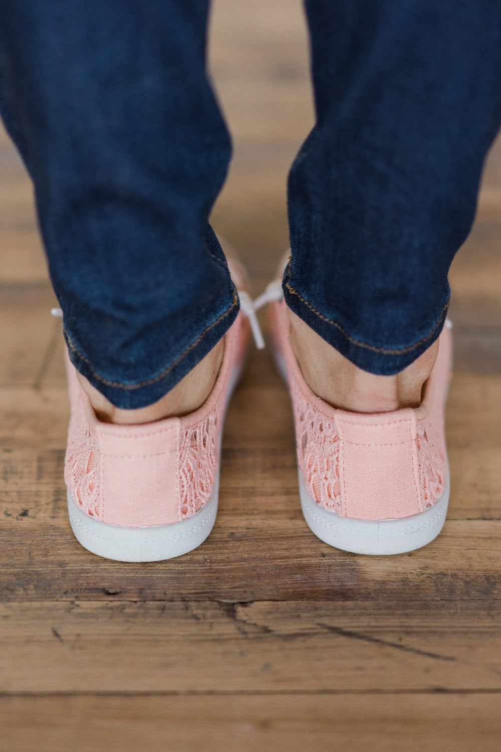 Not Rated Charley Sneakers ~ Peach – The Pulse Boutique