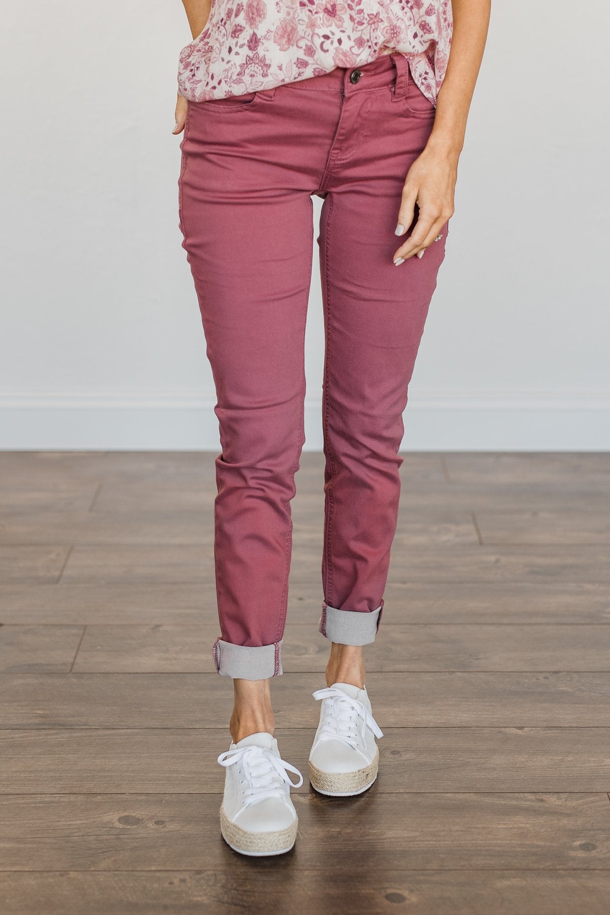 Rubberband Stretch Skinny Jeans- Rosemary Wash – The Pulse Boutique