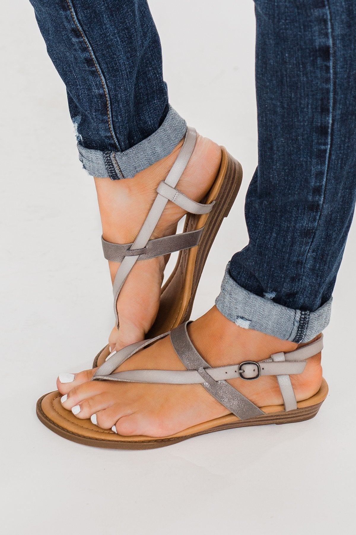 Blowfish Berg Sandals- Smoke & Pewter – The Pulse Boutique