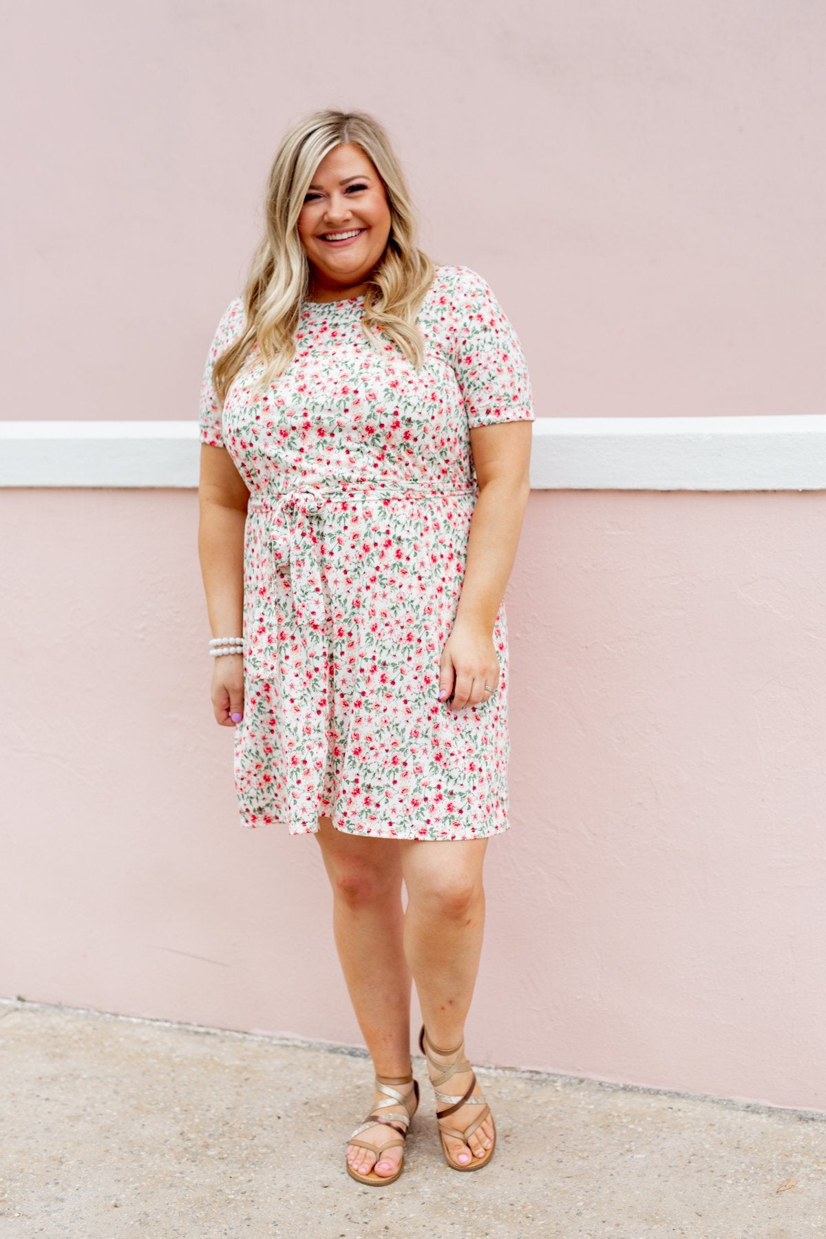 Taught My Heart To Love Floral Dress- Ivory – The Pulse Boutique