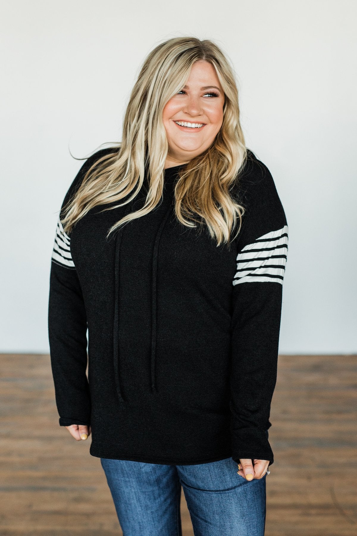 Far From Home Lightweight Hoodie- Black – The Pulse Boutique