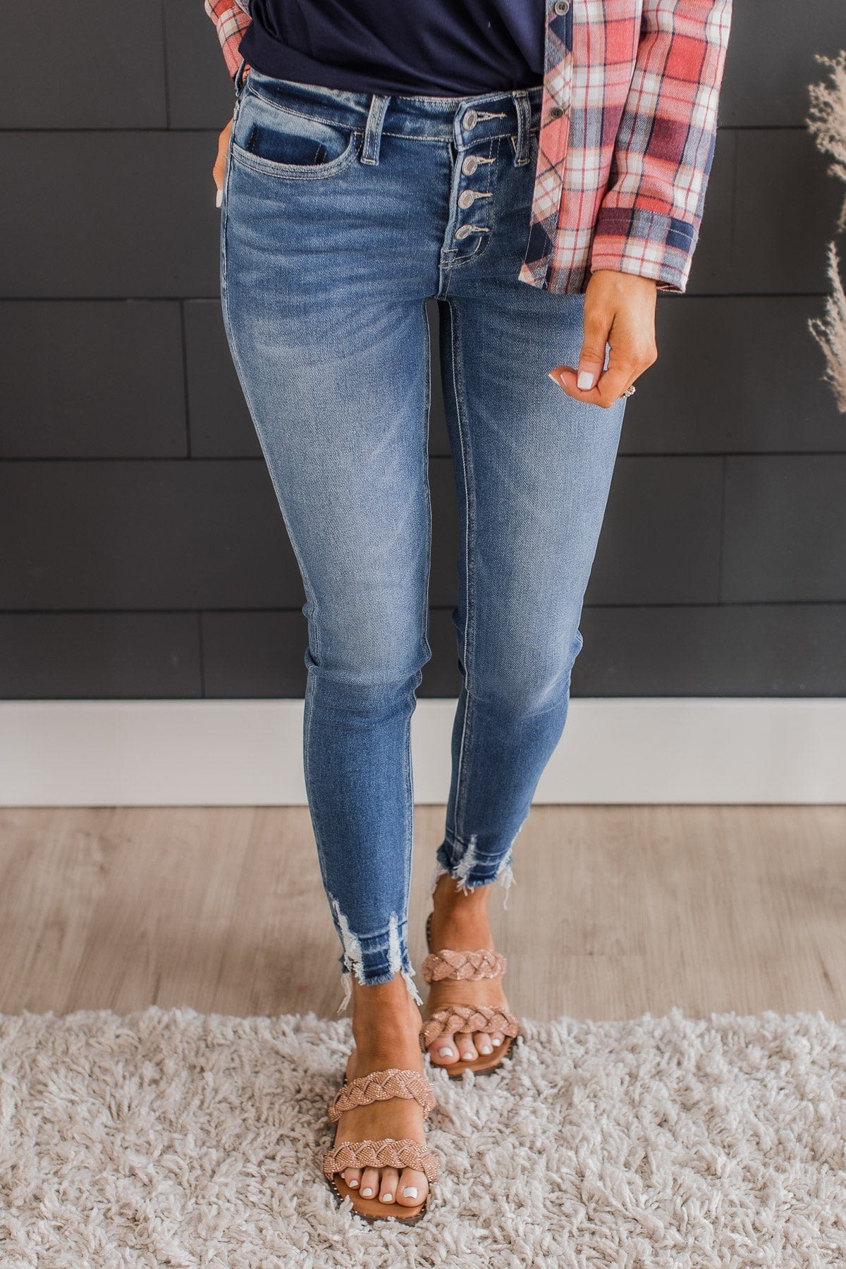bijlage uitdrukking Productiecentrum Vervet Mid-Rise Skinny Jeans- Maisie Wash – The Pulse Boutique