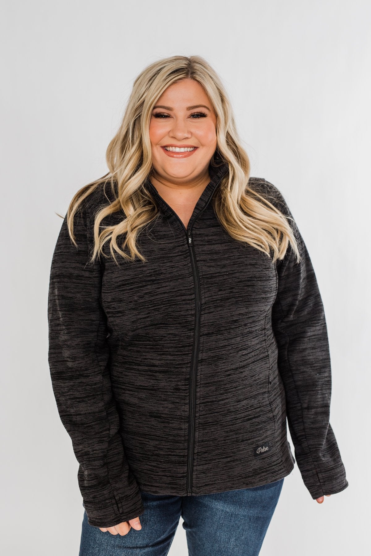 Pulse Exclusive Zip Up Athleisure Jacket- Black – The Pulse Boutique