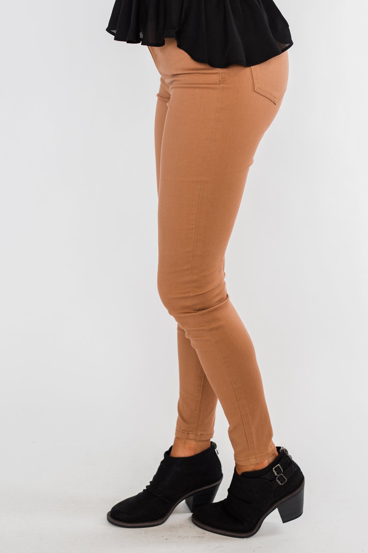 Celebrity Pink Ankle Skinny Jeans- Clay – The Pulse Boutique