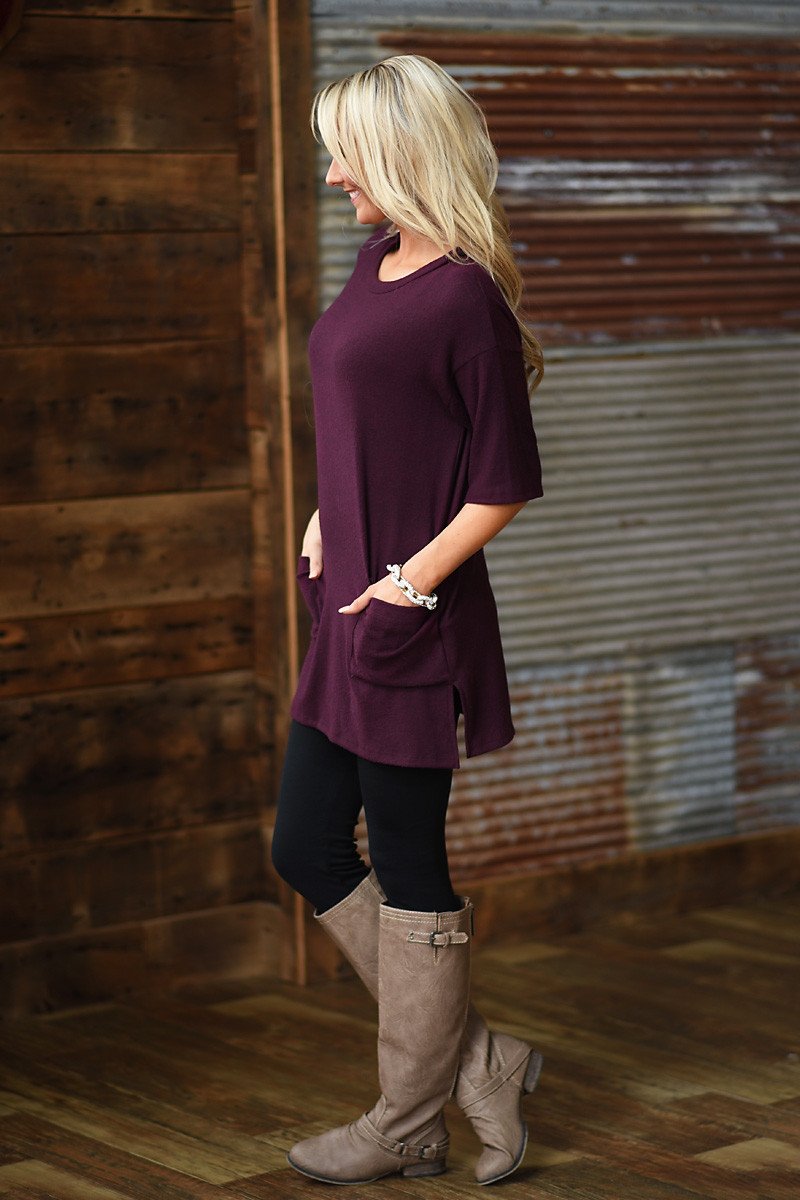 Oh So Comfy Tunic Top – The Pulse Boutique