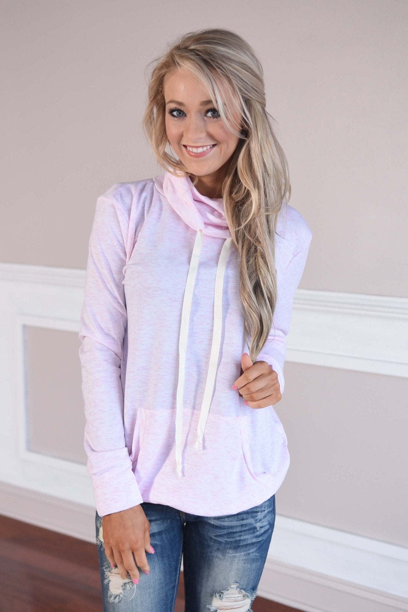 With Love Cowl Neck Top – The Pulse Boutique