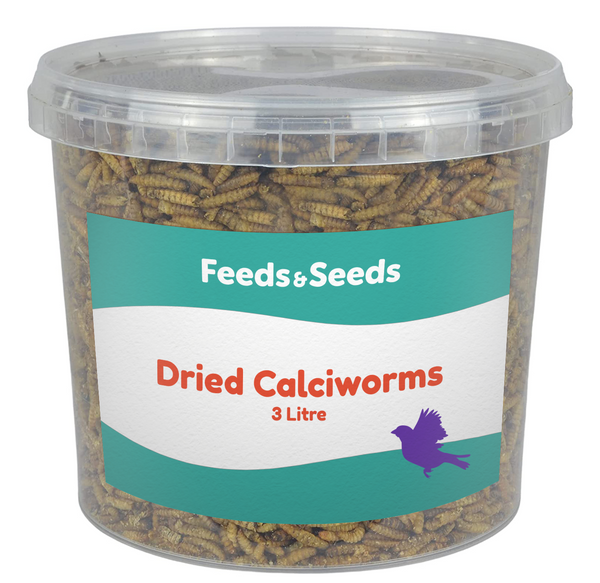 dried calci worms for birds