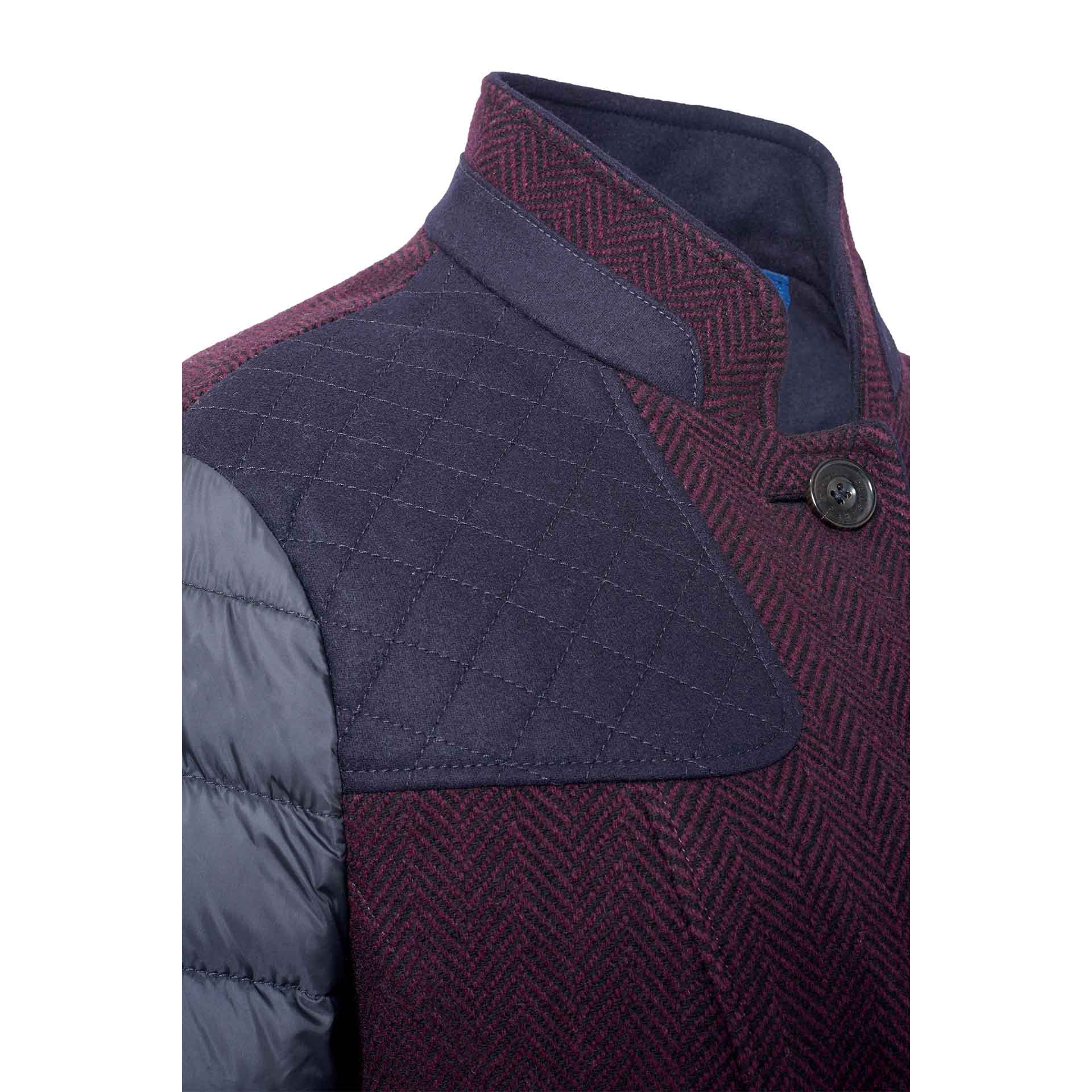 HABSBURGWOMENFORCHTENSTEINWOOLQUILTEDJKT3654016129348AUBERGINE DETAIL5