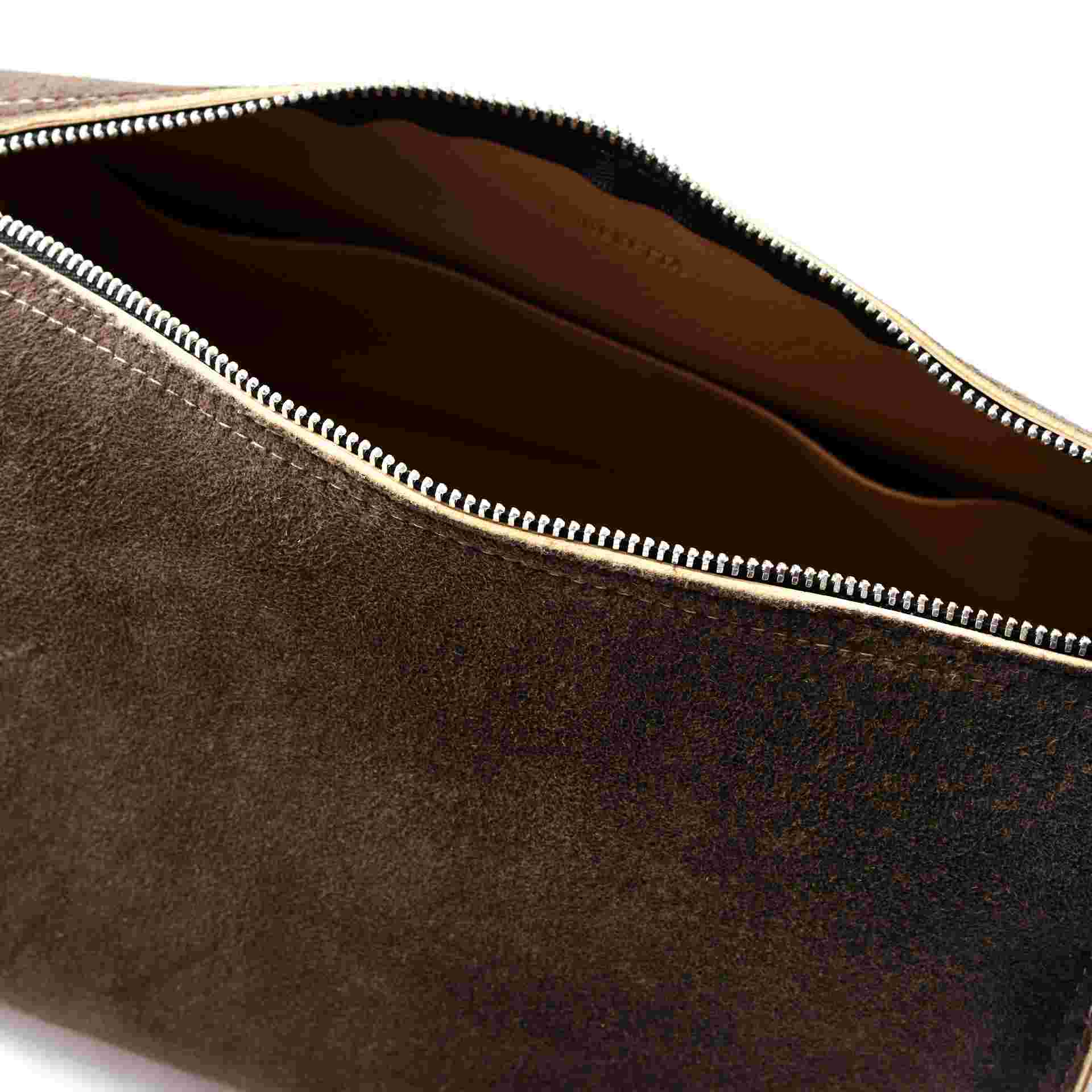 BG F.HAM BG F.HAM SUEDEGOATSKINWASHBAG OAK 112949 alt1 216