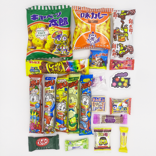  Japanese candies Assortment 20pcs YAOKIN SNACK