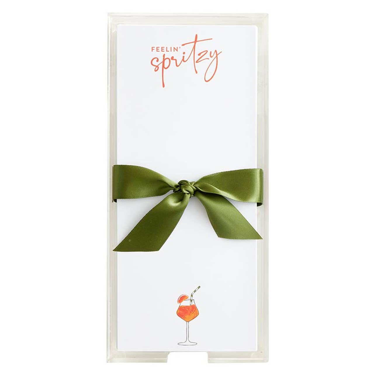 Santa Barbara Design Studio by Creative Brands - Acrylic Notepad - Feelin' Spritzy: Spot Clean Only / Heavyweight Loose-Leaf paper, Acrylic