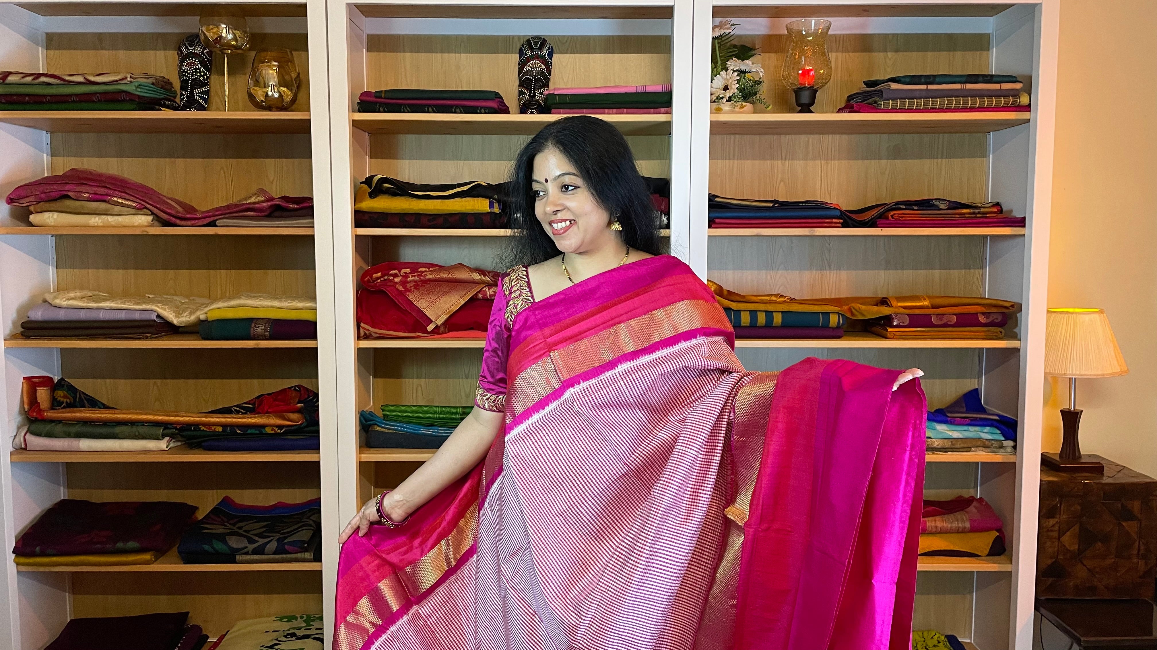 Chinnalapatti Tie&Dye Silk Cotton Saree