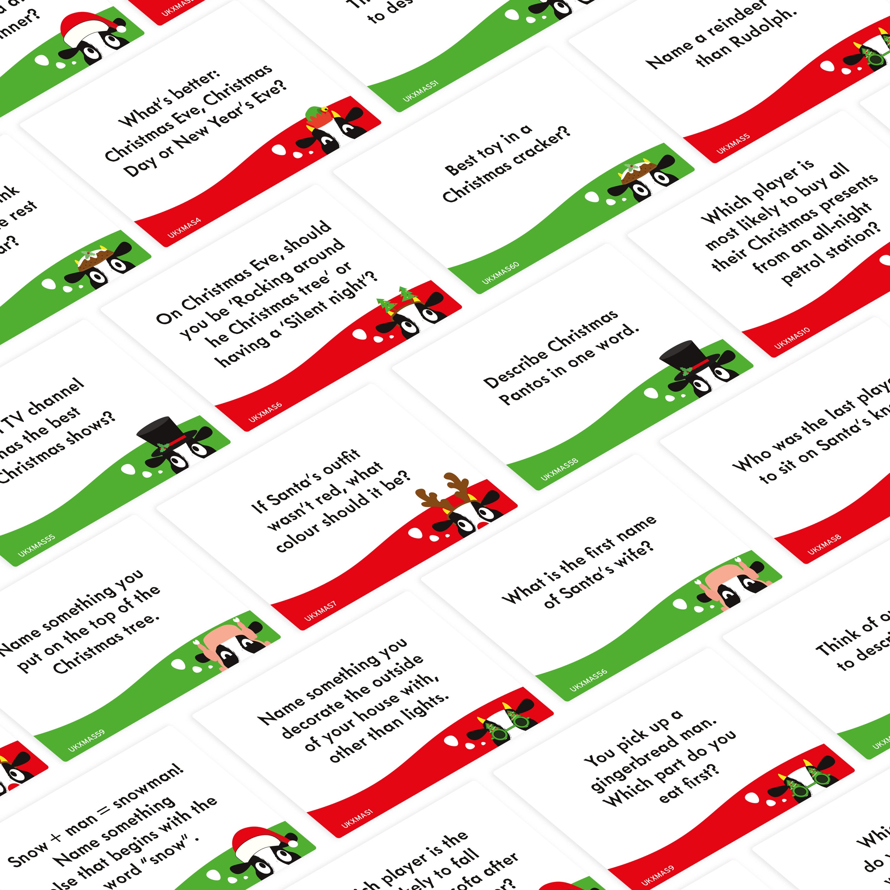 Herd Mentality Christmas Pack cards