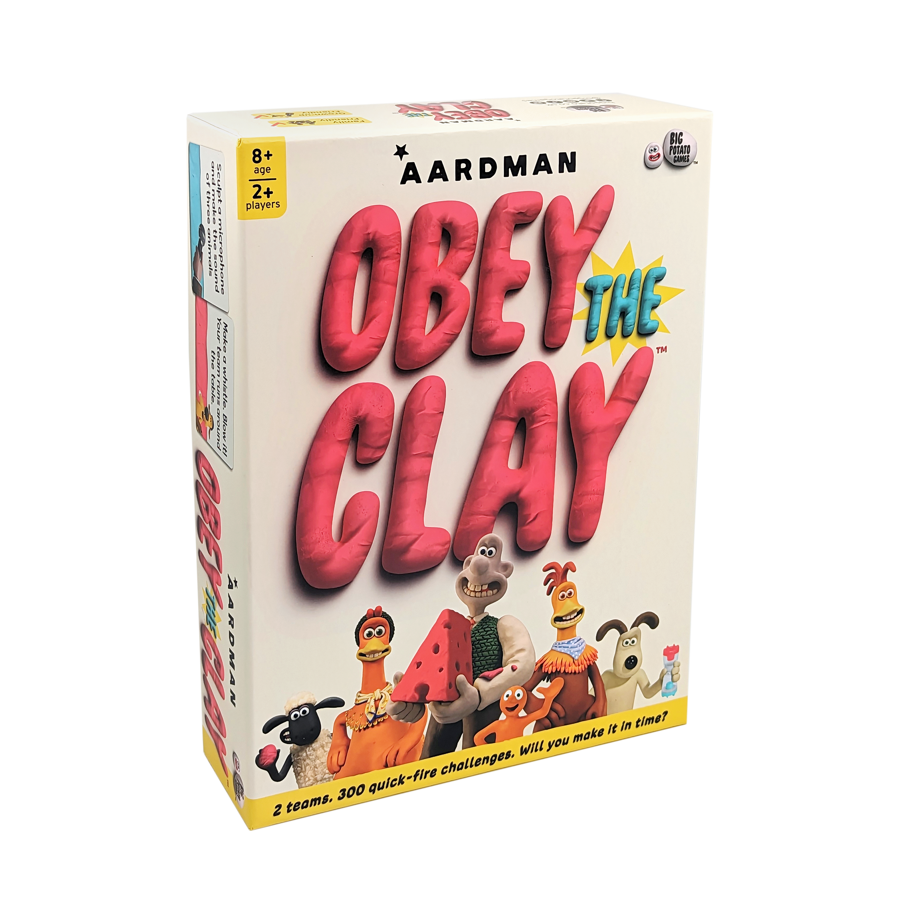 Obey the Clay game box