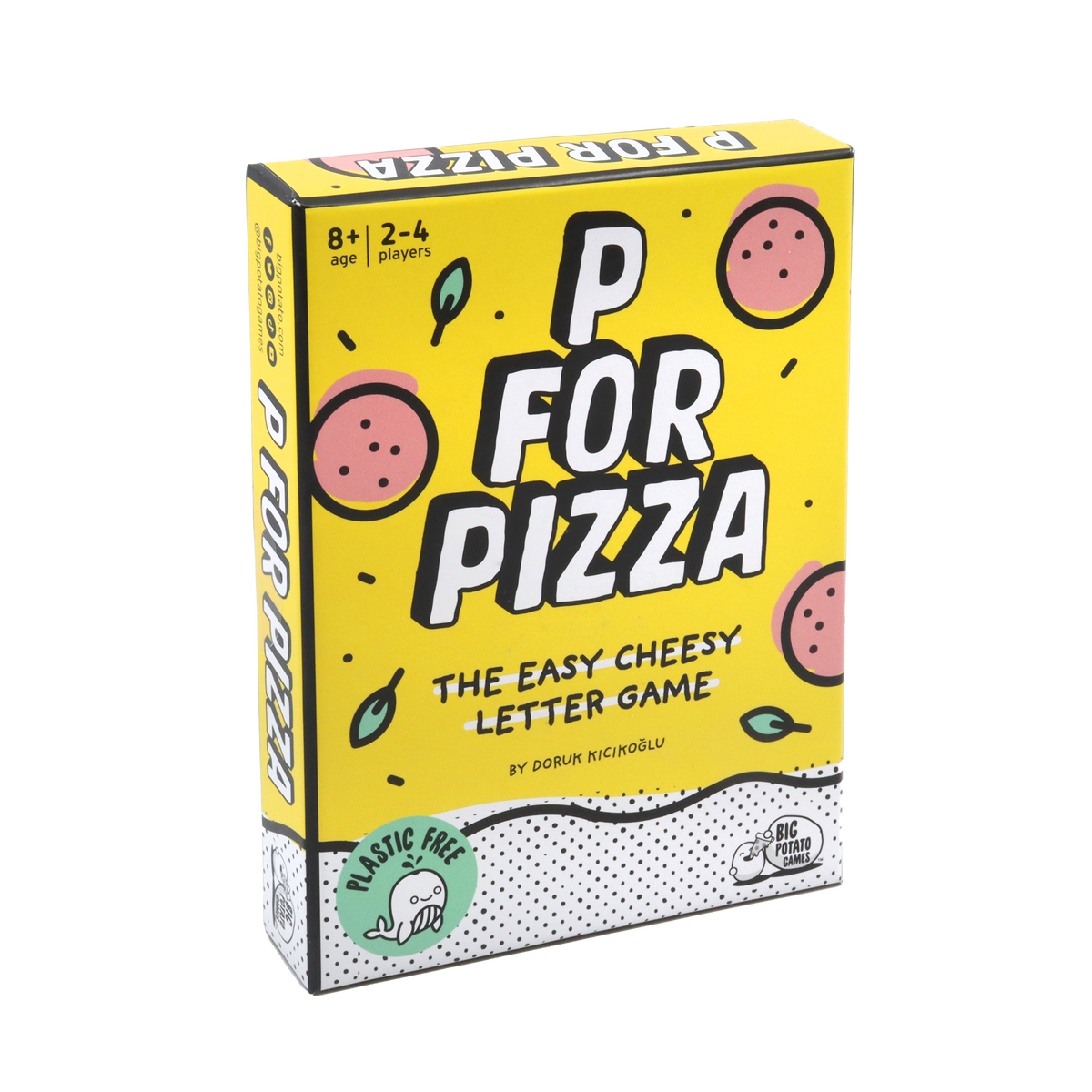 P for Pizza game box