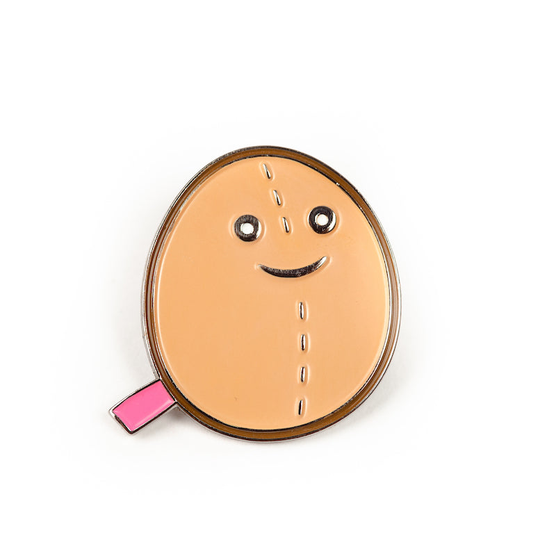 Enamel Pin: Potato Plushie
