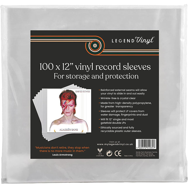Legend LP Record Bag sac de transport pour 70 disques vinyles