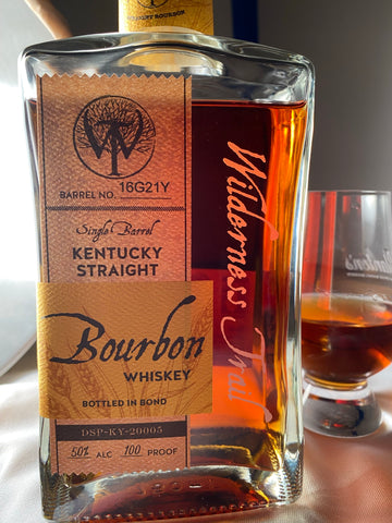 concept photo of Wilderness Trail Bourbon up close