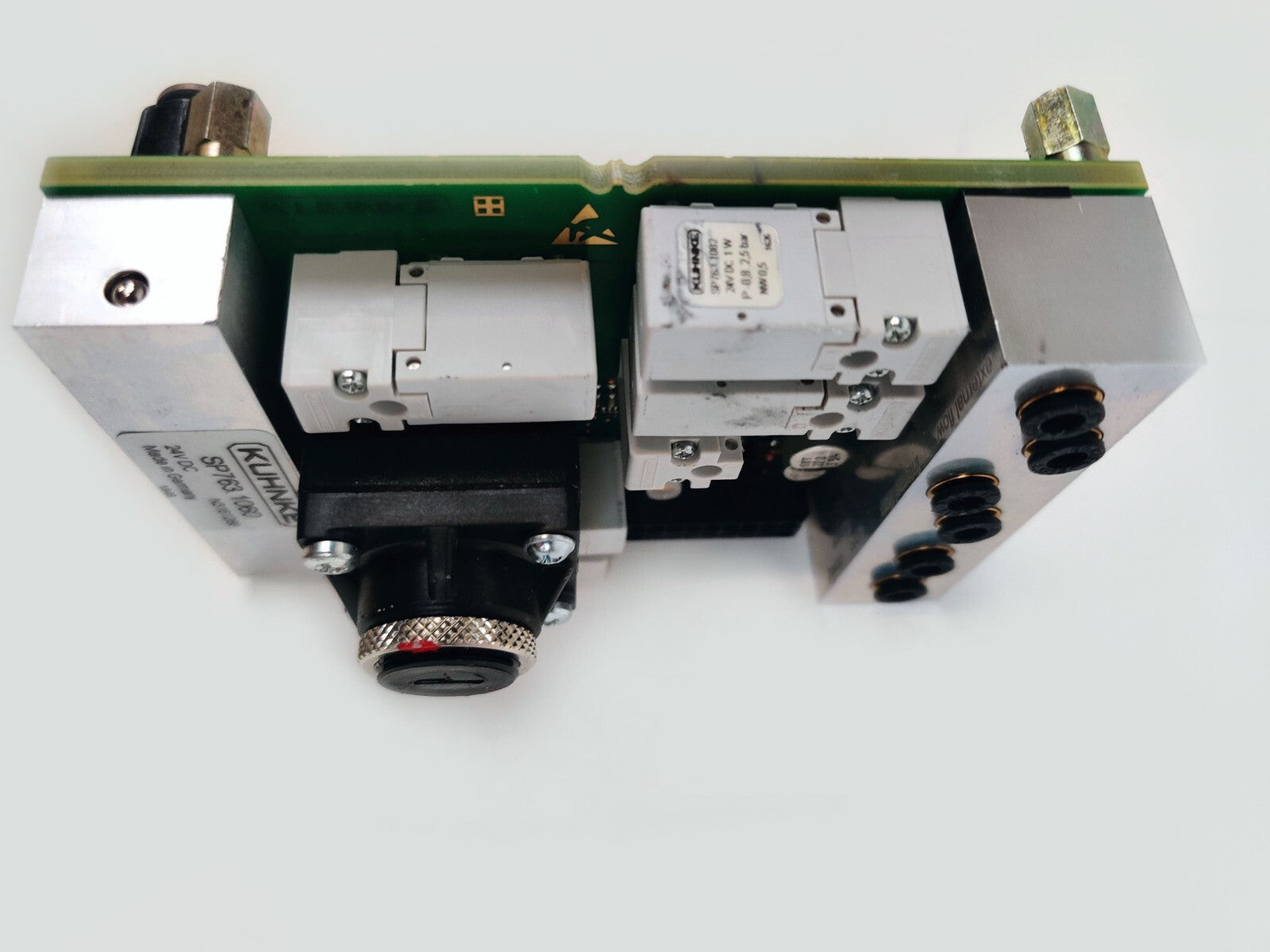 PerkinElmer N3161288 KUHNKE SP763.1060 Valve w PCB for AAnalyst 200 400 GasBox - Image 3