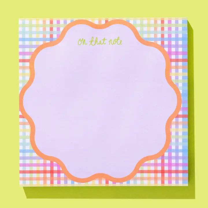 Square Notepad - "On That Note" - 100 Sheets