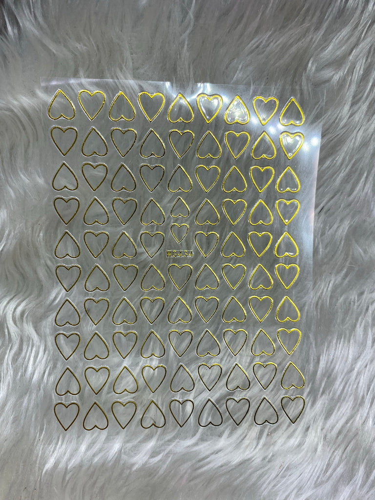 Sticker Louis Vuitton LV D039 gold